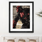 hellboy by Durro Art on GIANT ART - red character design