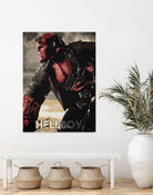 hellboy by Durro Art on GIANT ART - red character design