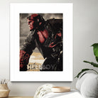 hellboy by Durro Art on GIANT ART - red character design