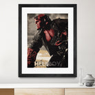 hellboy by Durro Art on GIANT ART - red character design