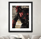 hellboy by Durro Art on GIANT ART - red character design