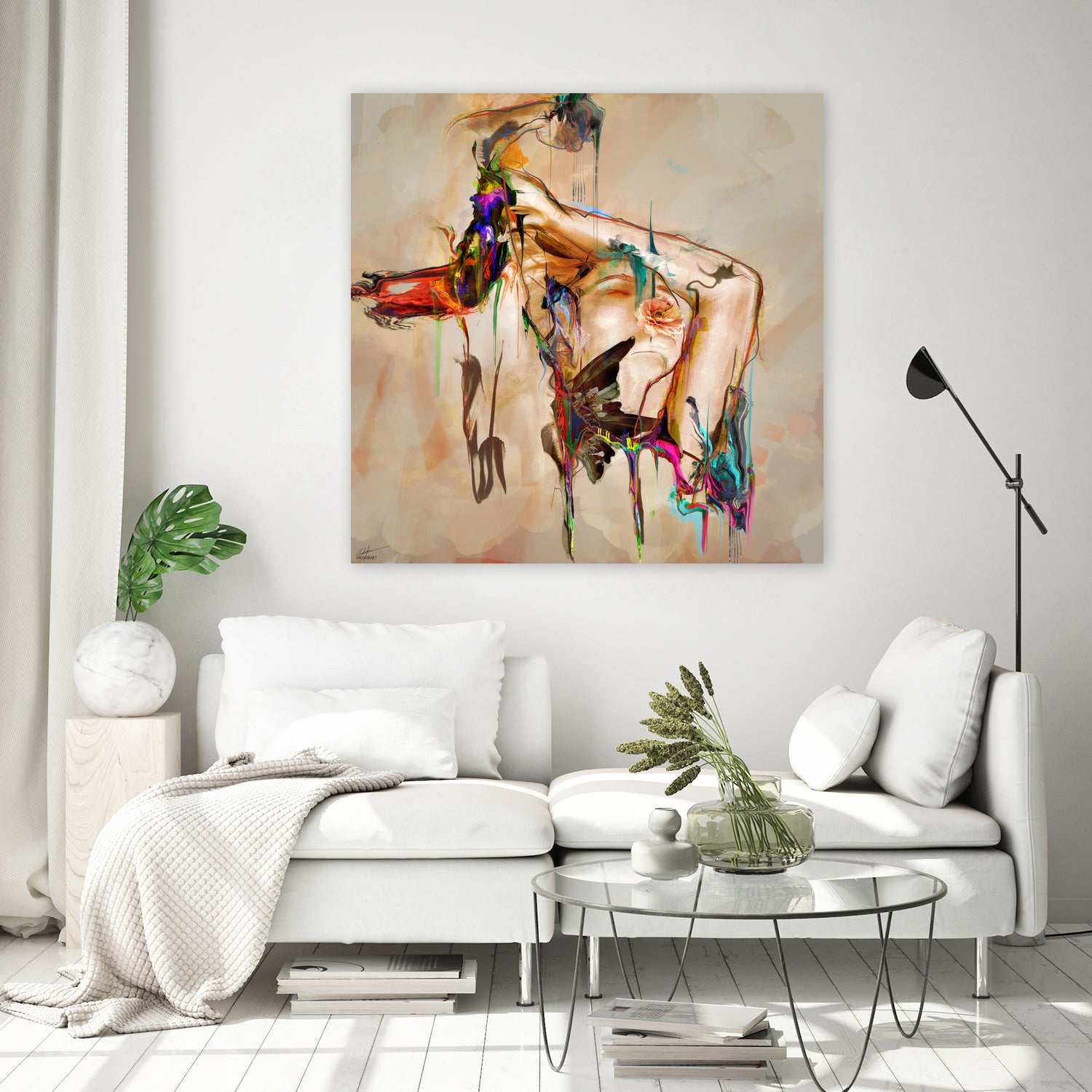 Empty by Archan Nair on GIANT ART - yellow digital painting