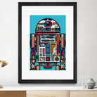 R2-D2 by Marco Schiavon on GIANT ART - blue digital drawing