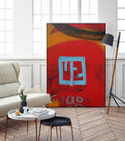 U2 band graffiti by gareth mcguckin on GIANT ART - white mixed media