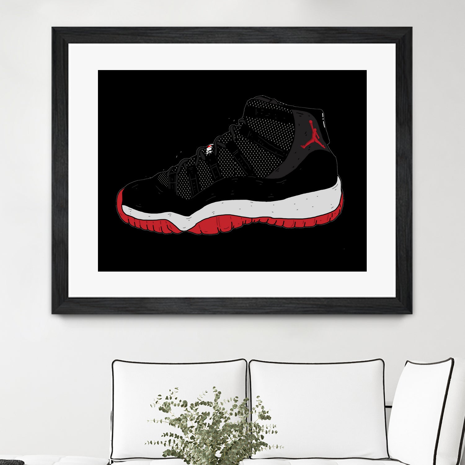 JORDANS bred by Nick Cocozza on GIANT ART - white photo illustration