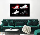 Jordans 84-89 by Nick Cocozza on GIANT ART - white photo illustration