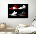 Jordans 84-89 by Nick Cocozza on GIANT ART - white photo illustration