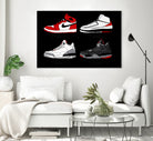 Jordans 84-89 by Nick Cocozza on GIANT ART - white photo illustration