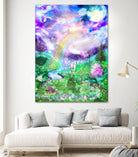 Last Unicorn by Todd Jumper on GIANT ART - fuchsia digital painting