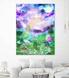 Last Unicorn by Todd Jumper on GIANT ART - fuchsia digital painting