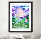 Last Unicorn by Todd Jumper on GIANT ART - fuchsia digital painting