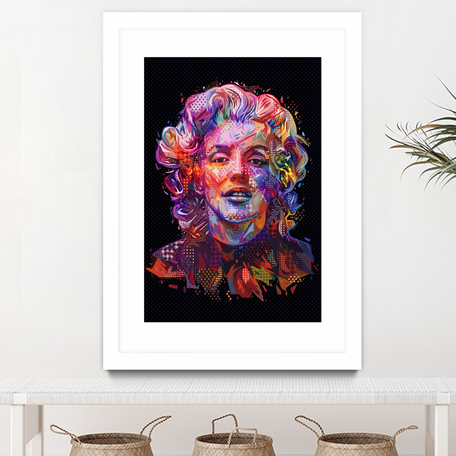 Marilyn 2018 by Alessandro Pautasso on GIANT ART - black digital painting