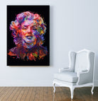 Marilyn 2018 by Alessandro Pautasso on GIANT ART - black digital painting