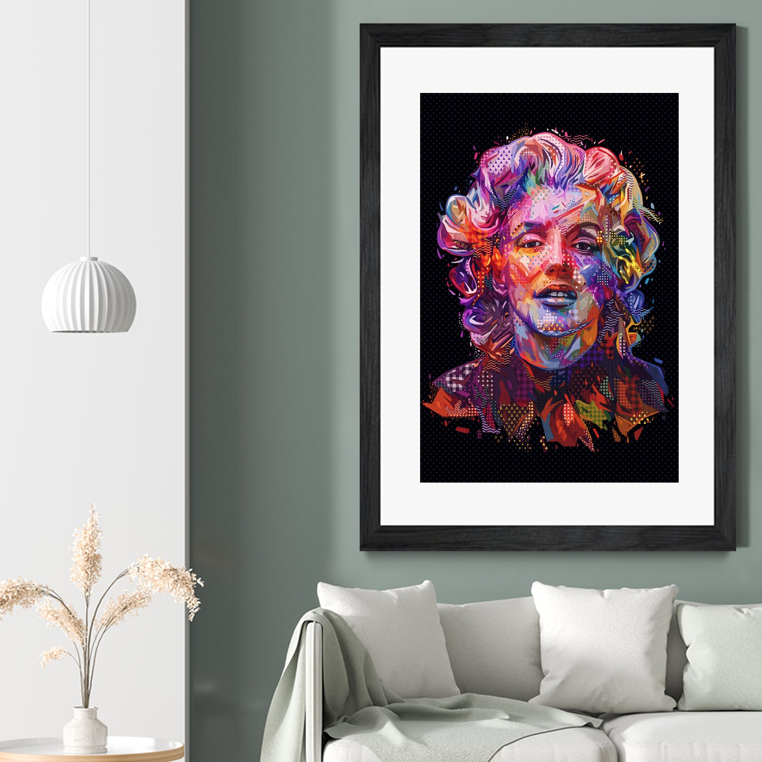 Marilyn 2018 by Alessandro Pautasso on GIANT ART - black digital painting