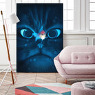 Catfish by Nicholas Ely on GIANT ART - blue digital painting