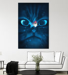 Catfish by Nicholas Ely on GIANT ART - blue digital painting