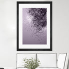 Sparkling Lavender Lady Glitter #1 by Anita & Bella Jantz on GIANT ART - fuchsia photo manipulation