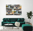 cassette print by irakli gergeshelidze on GIANT ART - white photo illustration