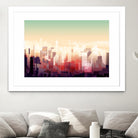 New-york Skyline by phil bocard on GIANT ART - yellow digital drawing