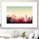 New-york Skyline by phil bocard on GIANT ART - yellow digital drawing