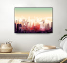 New-york Skyline by phil bocard on GIANT ART - yellow digital drawing