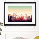 New-york Skyline by phil bocard on GIANT ART - yellow digital drawing