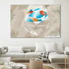 Geometries II by Raffael Pindell on GIANT ART - blue digital painting