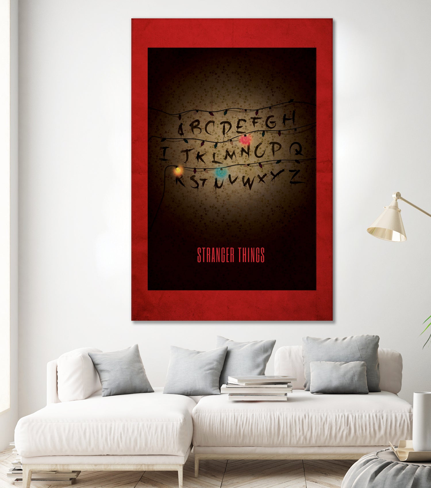 STRANGER THINGS Alternative Poster by Simona Merlini on GIANT ART - brown digital painting