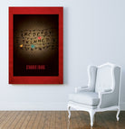 STRANGER THINGS Alternative Poster by Simona Merlini on GIANT ART - brown digital painting