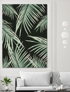 Green Palm Leaves Dream #1 by Anita & Bella Jantz on GIANT ART - green photo illustration