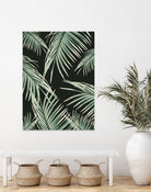 Green Palm Leaves Dream #1 by Anita & Bella Jantz on GIANT ART - green photo illustration