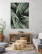 Green Palm Leaves Dream #1 by Anita & Bella Jantz on GIANT ART - green photo illustration