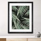 Green Palm Leaves Dream #1 by Anita & Bella Jantz on GIANT ART - green photo illustration