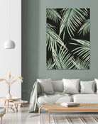 Green Palm Leaves Dream #1 by Anita & Bella Jantz on GIANT ART - green photo illustration