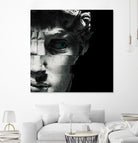 David's eye by Menelaos Trompoukis on GIANT ART - black digital painting