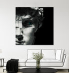 David's eye by Menelaos Trompoukis on GIANT ART - black digital painting