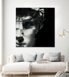 David's eye by Menelaos Trompoukis on GIANT ART - black digital painting