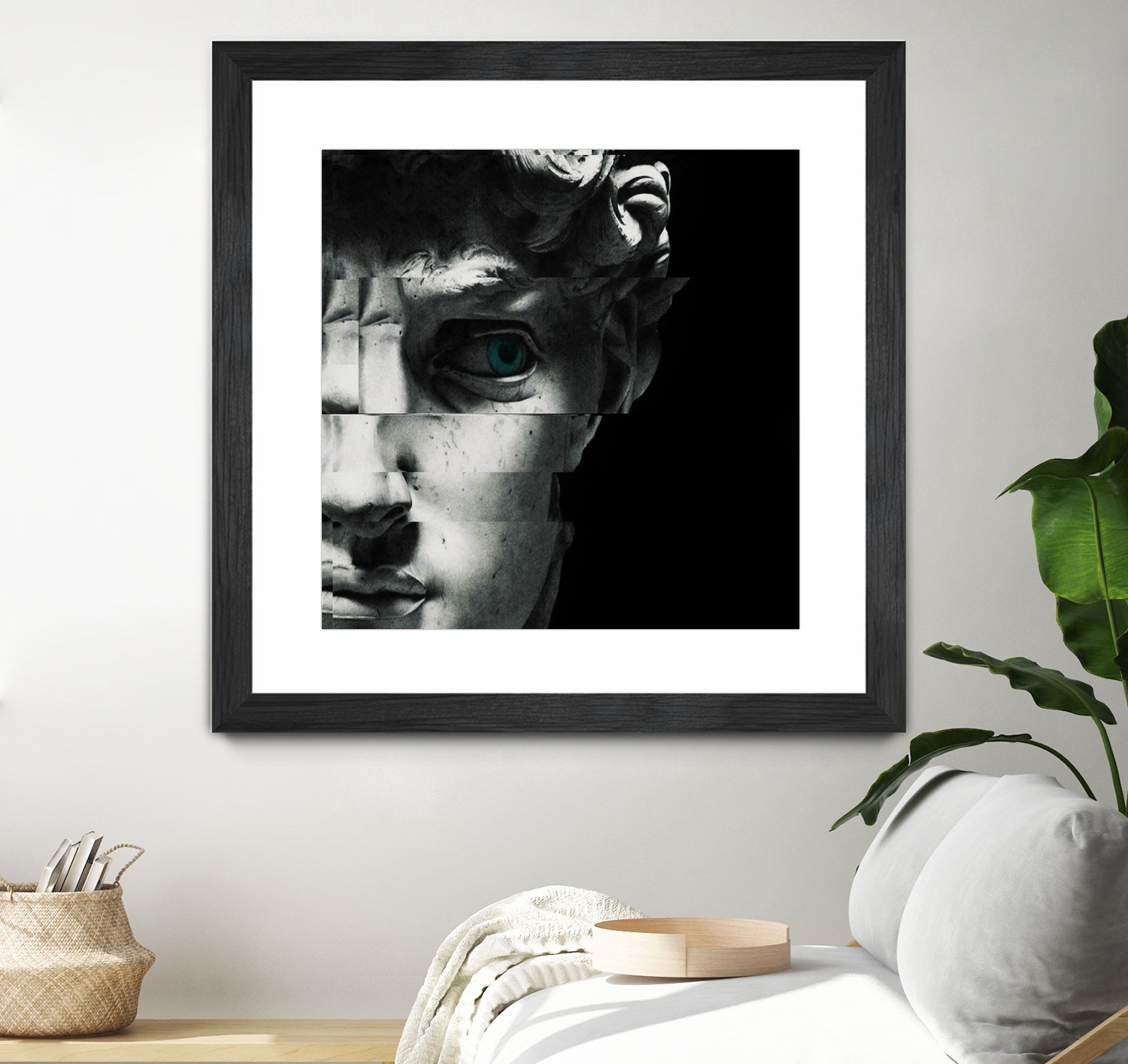 David's eye by Menelaos Trompoukis on GIANT ART - black digital painting