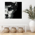 David's eye by Menelaos Trompoukis on GIANT ART - black digital painting