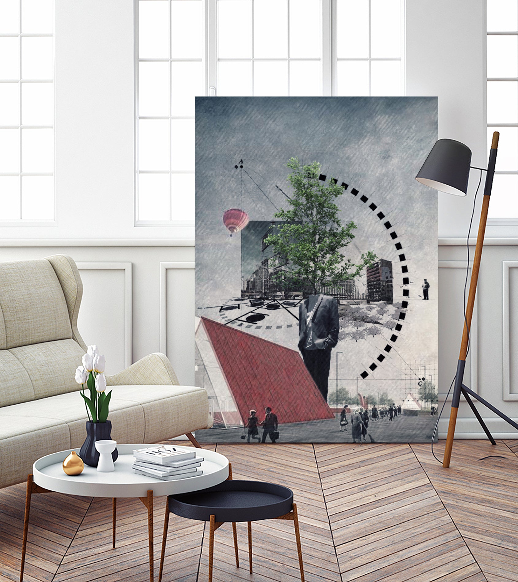 Utopia by Menelaos Trompoukis on GIANT ART - gray digital painting