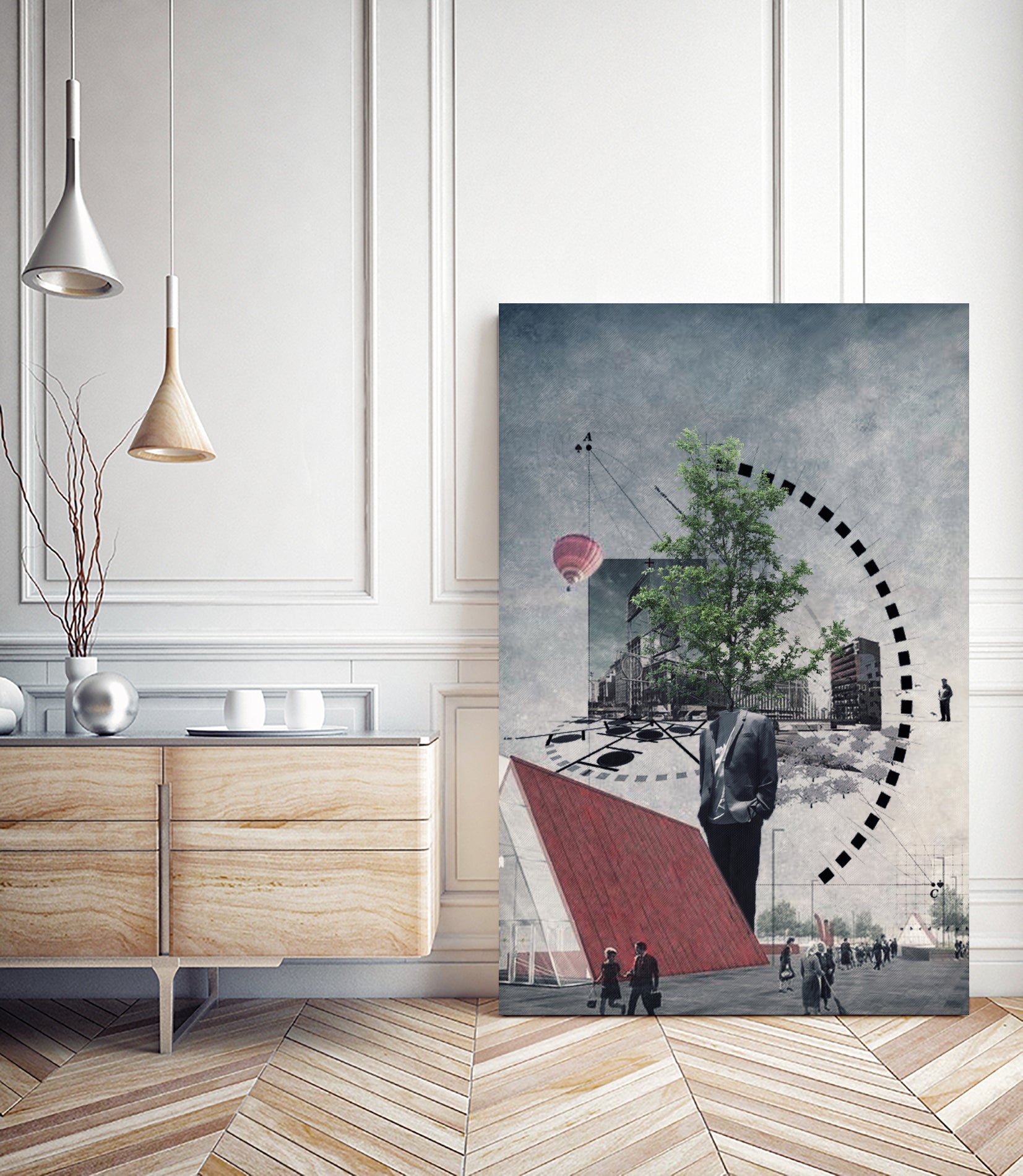 Utopia by Menelaos Trompoukis on GIANT ART - gray digital painting