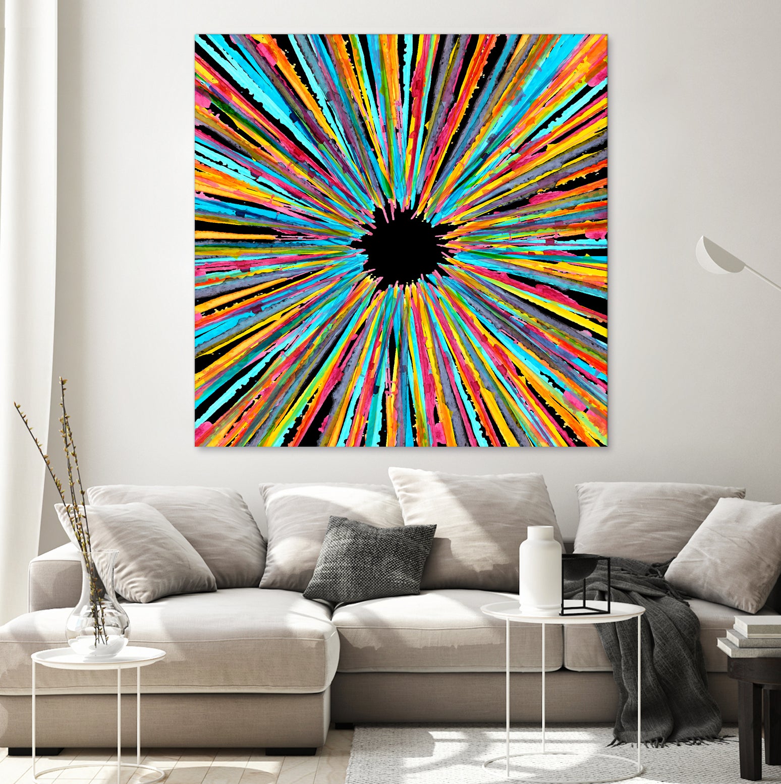 Big Bang by Sergio Marques on GIANT ART - white digital painting