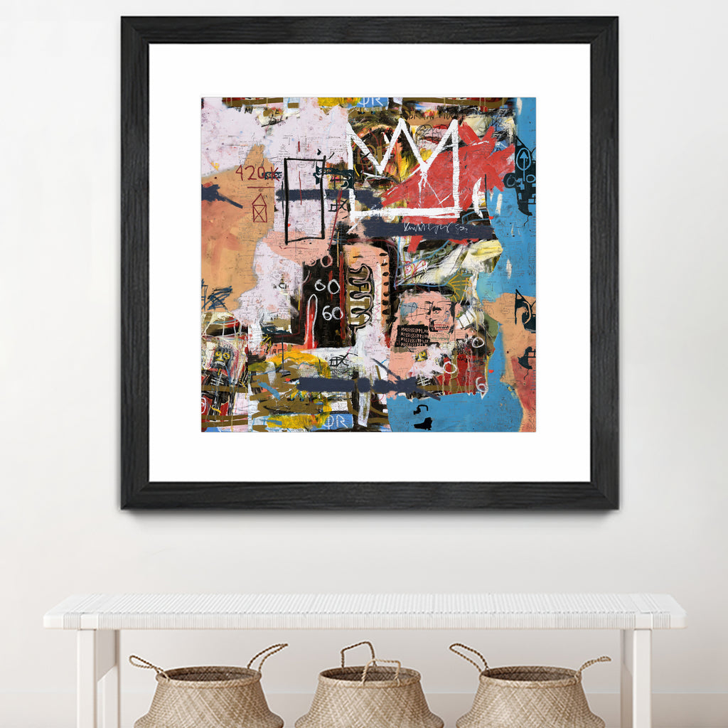 Mississipi by Pink Pank on GIANT ART - pink mixed media