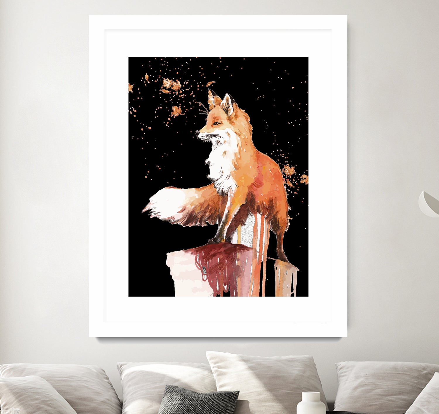 Fox by Sergio Marques on GIANT ART - brown digital painting