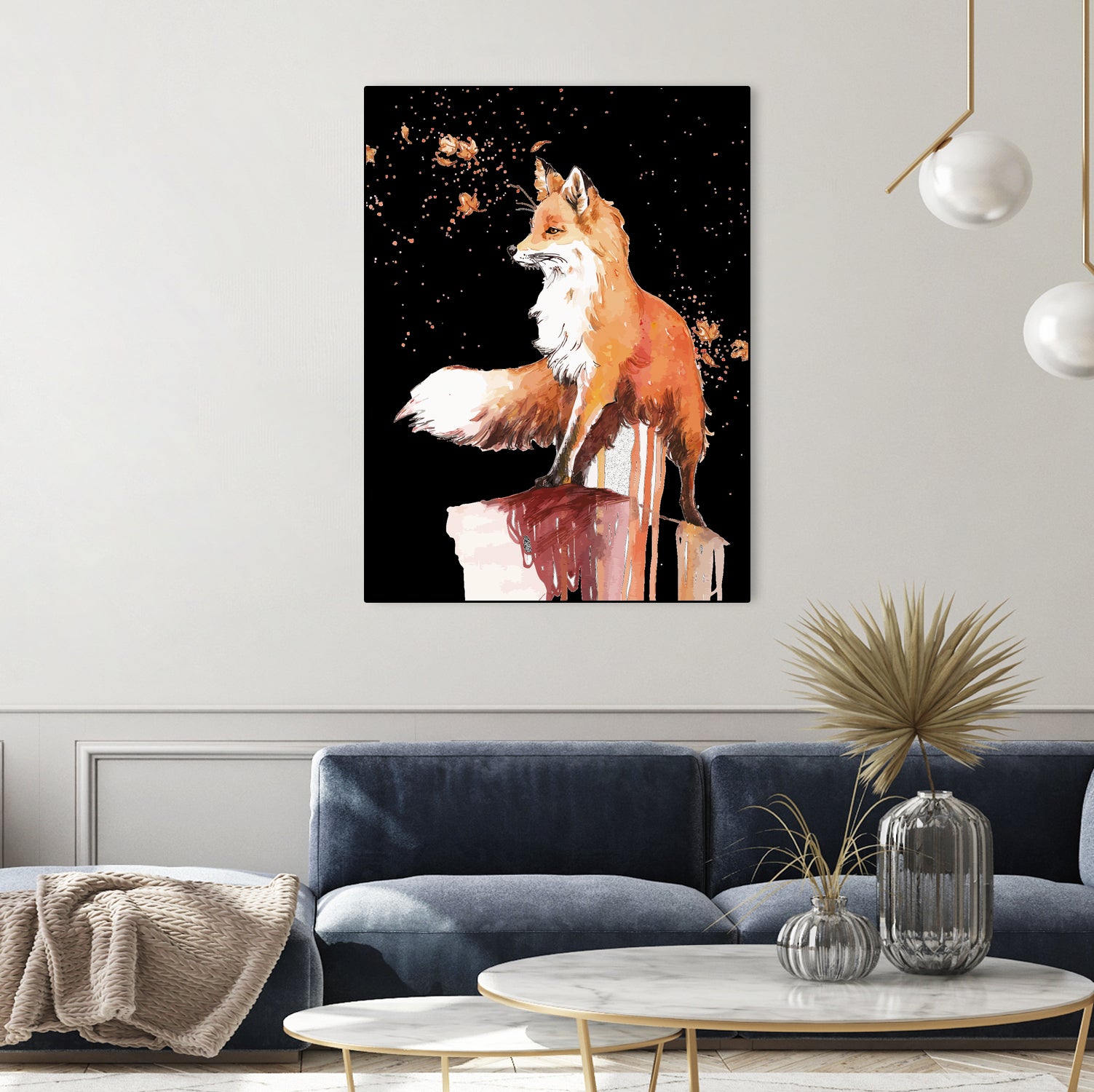 Fox by Sergio Marques on GIANT ART - brown digital painting