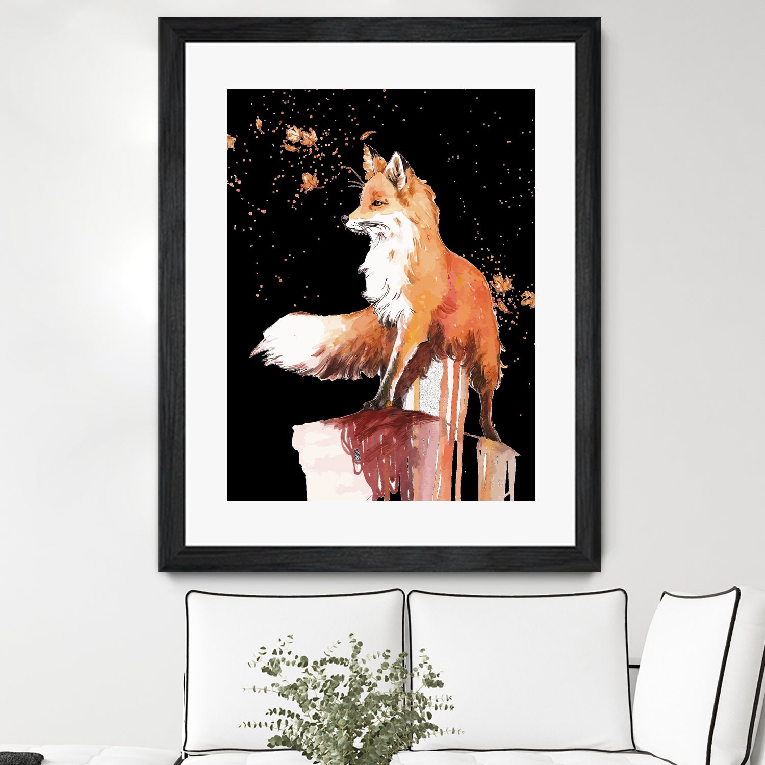 Fox by Sergio Marques on GIANT ART - brown digital painting