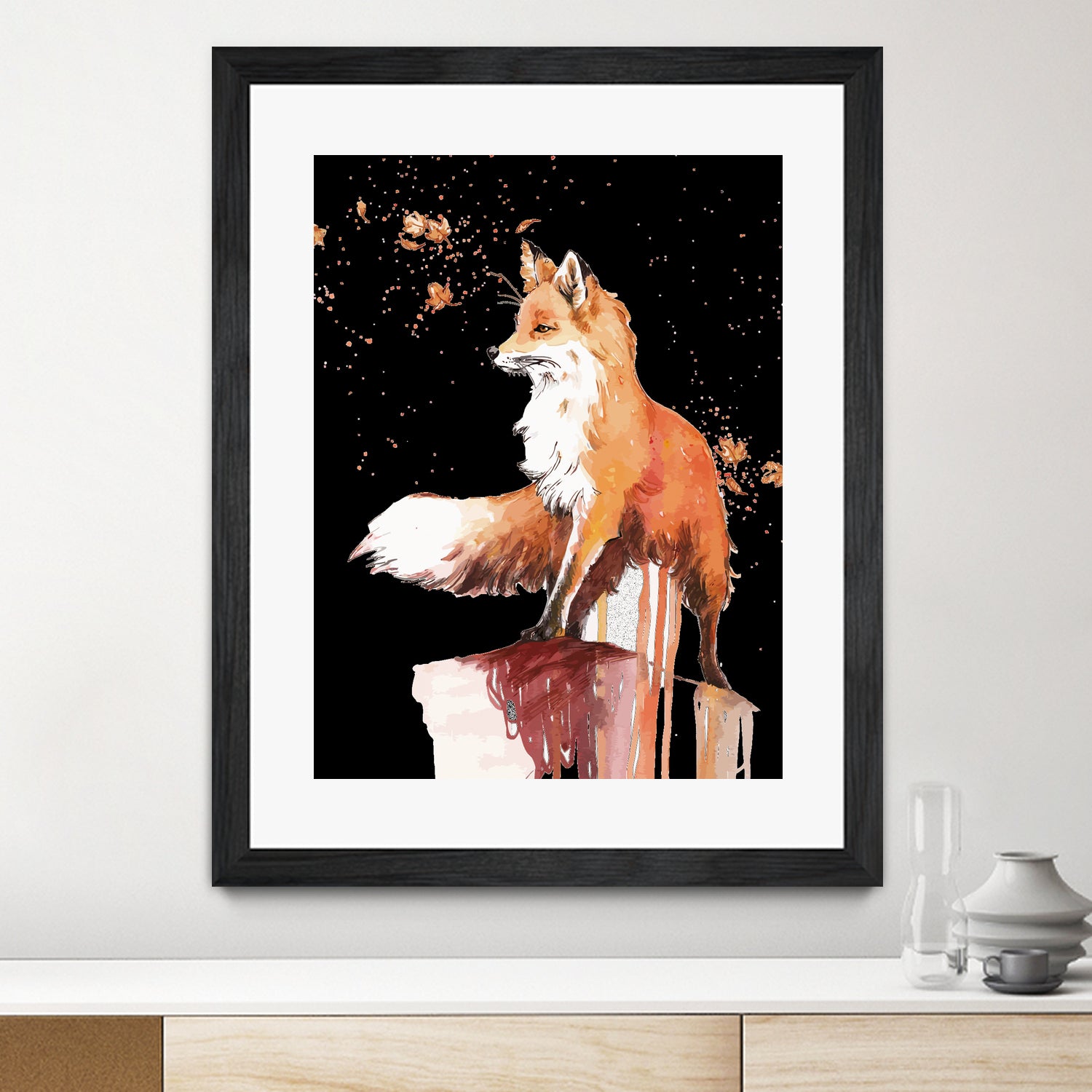 Fox by Sergio Marques on GIANT ART - brown digital painting