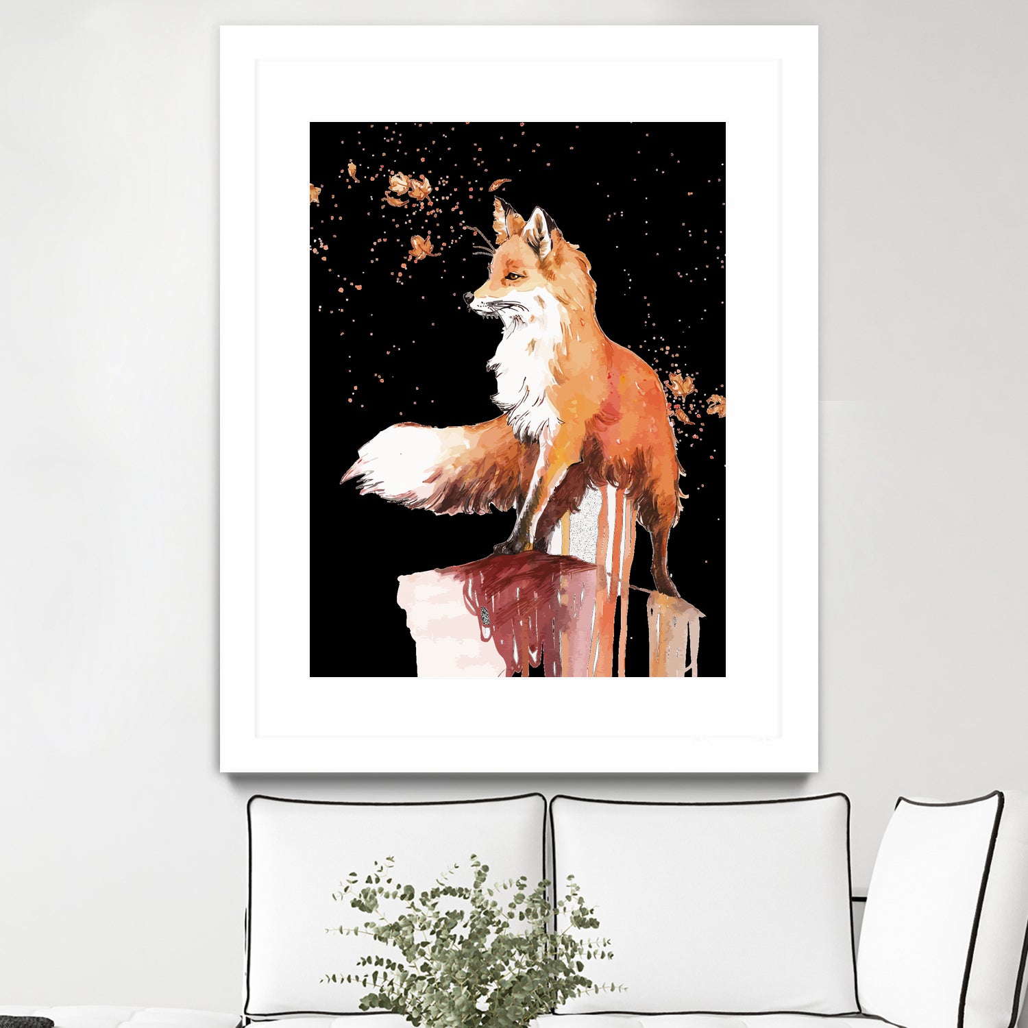 Fox by Sergio Marques on GIANT ART - brown digital painting