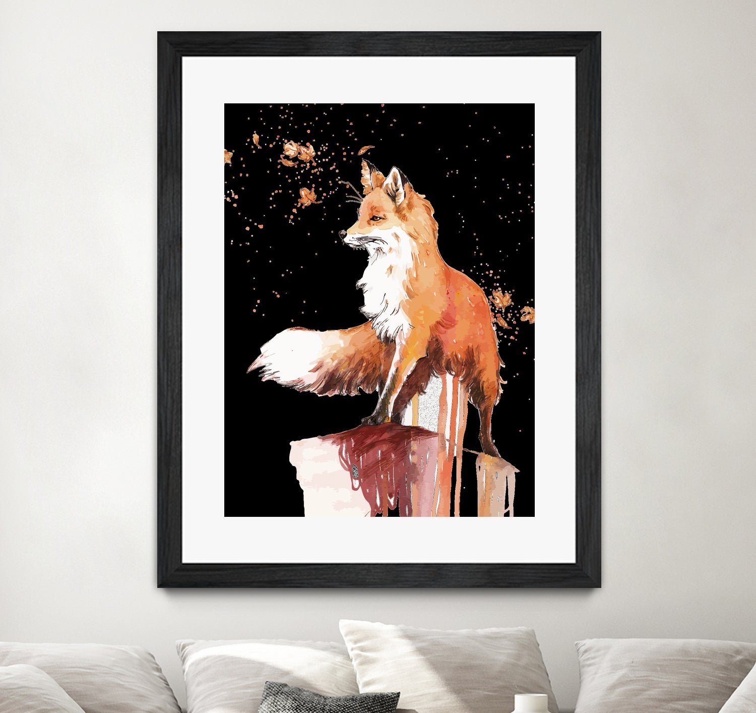 Fox by Sergio Marques on GIANT ART - brown digital painting