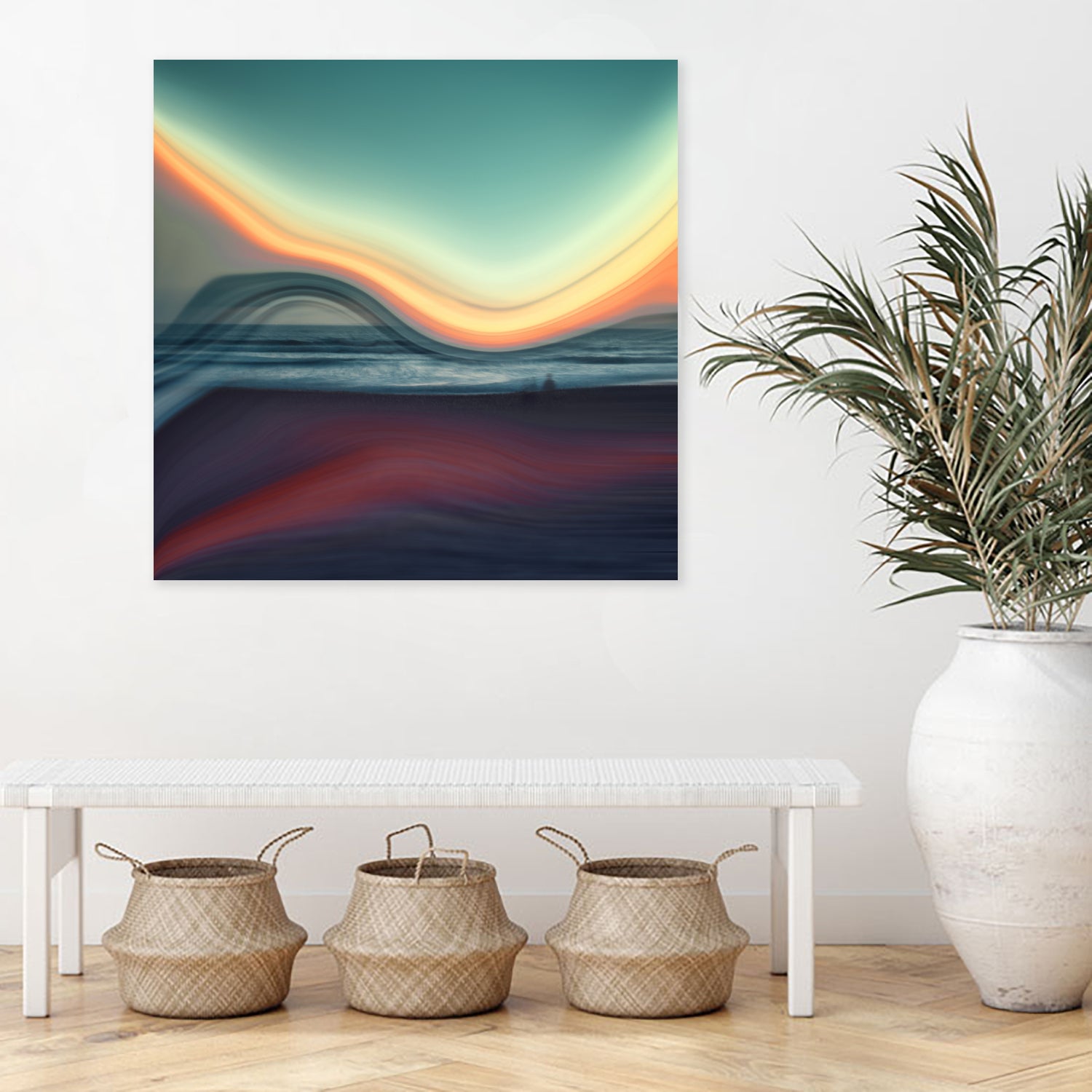 all is motion by Dirk Wüstenhagen on GIANT ART - blue digital painting